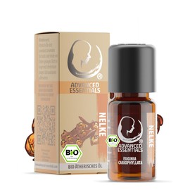 Organic Clove Oil Essential Oil (Euginia Cariophyllata) Controlled Organic Cultivation Clove Bud Oil Organic from Sri Lanka (Clove, 10 ml)