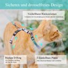 Cat Harness with Lead Set [4-in-1] - Escape Proof &
