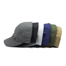 KCZAKA 5cm Short Brim Baseball Caps Mens Sports Quick Dry Breathable Cap Summer Ultra-Thin Short Bill Umpire Hats Q2421 Navy