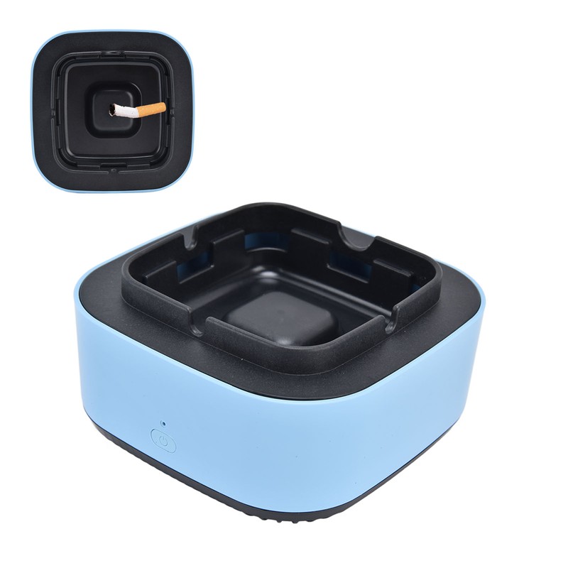 Ashtray Purifier Smokeless Multi Functional Battery Powered Negative Ion Air