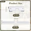 26Pcs Vertical Blind Repair Vane Savers, Metal & Plastic Vertical