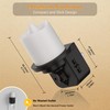 JandCase Flameless Candle Night Light, 2 Pack Night Lights Plug