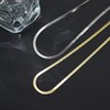 GILIEYER Paperclip Chain Necklace for Women, Dainty Stackable Link Layered