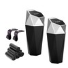 Ginsco Car Trash Can Cup Holder, 2 Pack Mini Car