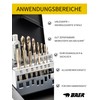 BAER Thread Cutter Set M3-M12 HSS-G | 15 Pieces for