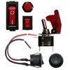 Car Switch Collection Round Switch Black / 자동차 스위치 모음 원형스위치 블랙