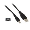 CableWholesale 1.5 feet Mini USB 2.0 Cable, Black, Type A