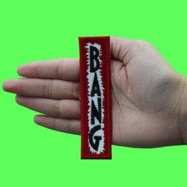 Patch Collection Bang Banner R&B Patch Queen B Music Embroidered Iron On