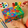 Unfinished Wood Box with Hinged Lid 1 Pack - 10.6"