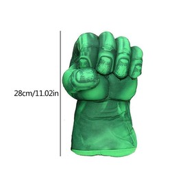 Zliger Hulk Gloves Boxing Gloves Super Hero Smash Hands Soft Fists Hulk Gloves Hulk Boxing Gloves for Children Women Men Women (1 Pair)