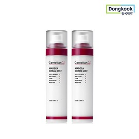 Madeca Cream Mist 120ml 2pcs Centella asiatica extract TECA soothing radiance moisturizing nutrition elasticity care whitening wrinkle improvement / 마데카 크림 미스트 120ml 2개 병풀추출물 TECA 진정 광채 보습 영양 탄력케어 미백 주름개선