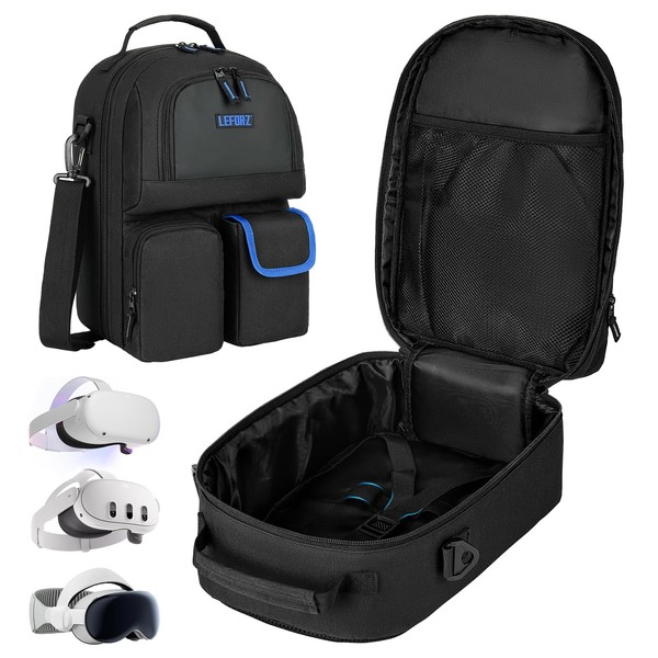 Carrying Case Compatible with Meta Quest 3/Oculus Quest 2/Quest Pro/Vision