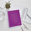 Leitz WOW College Pad in A4 Format, Purple A5