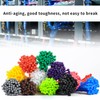 1200 Pieces Coloured Cable Ties, 3mmx100mm Zip Ties, Self-Locking Nylon