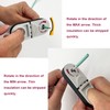 GROWORD Universal Network Wire Stripping Tool for Cat5e, Cat 6,