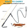 YILAKO Flirt Pole for Dogs - Heavy Duty Interactive Dog