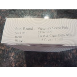 Victoria's Secret PINK LOT OF 3 RARE!! FRESH AND CLEAN Body Mist 2.5oz Travel