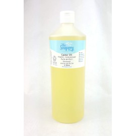 The Soapery Castor Oil Organic Cold Pressed 1 litre - 100% Pure