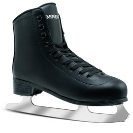 SMOOJOY Figure Skates for Women and Men Classic Ice Skates Indoor Outdoor Lace-Up Fun Ice Skate Shoes for Kids Adult