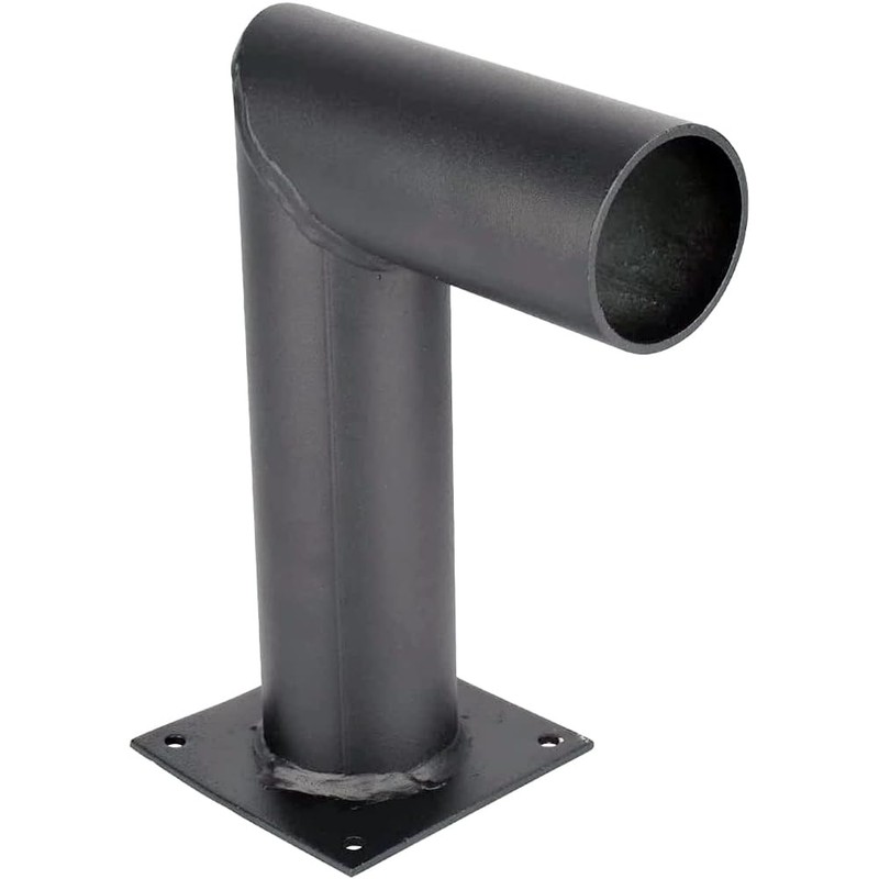 CHIUER 90° Perpendicular Tenon Adapter Square Pole Wall Mount Bracket