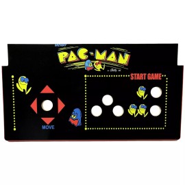 DIY Retro Arcade Skinned Pac Man Replacement 60 In 1 Control Deck for Arcade1Up Without Trackball - Add Black T Mold