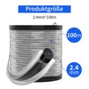 Forever Speed String Grass Trimmer Lines Black Grey 2.4 mm