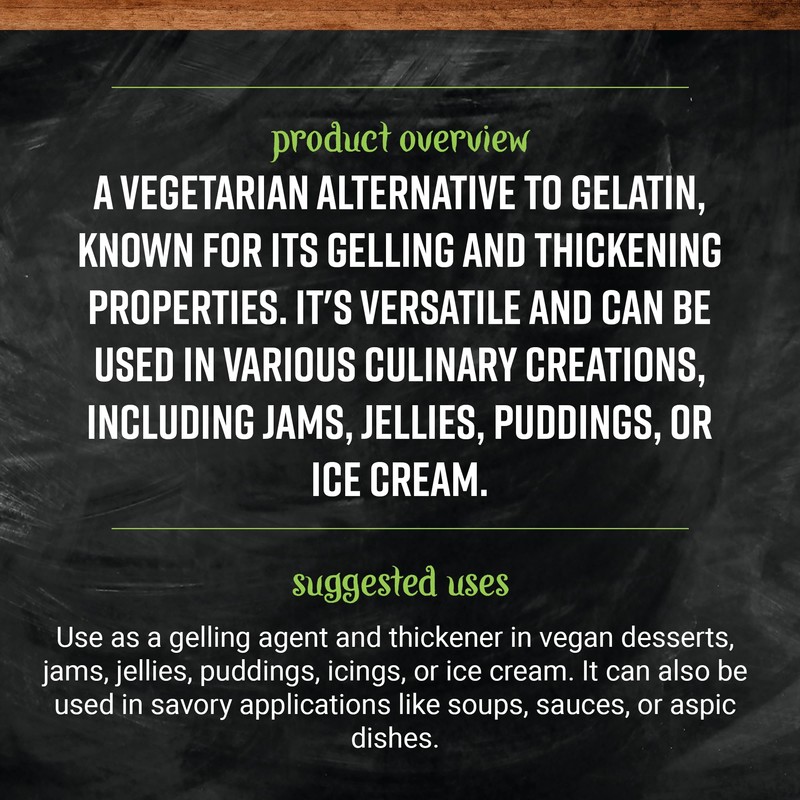 Frontier Bulk Agar Agar Powder, 16 Ounce