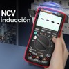 ANENG Multímetro digital con Bluetooth, probador autorango TRMS de 6000