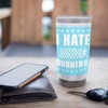 I Hate Running, Funny Runner Running Marathon Race Stainless Steel