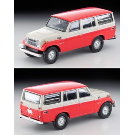 Tomica Limited Vintage 1/64 LV-104c Toyota Land Cruiser FJ56V Type White/Red Finished Product 314912