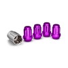 White Knight 40400SPPT Purple Wheel Lock, 4 Pack