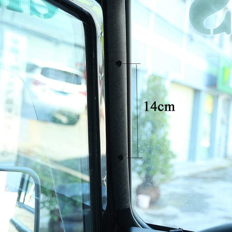 Aluminum Alloy Car Interior Door Grab Handle Frame Trim For