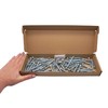 SKIR'CO (Pack of 80) Concrete Screws Zinc Plated 7.5 x
