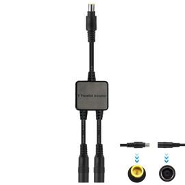 PAGUO Parallel Adapter Cable DC 8mm, Solar Combiner Cable DC 7909 Y Parallel Adapter Cable for Solar Panel Reverse Current Protection Charge Solar Generator Compatible with Jackery