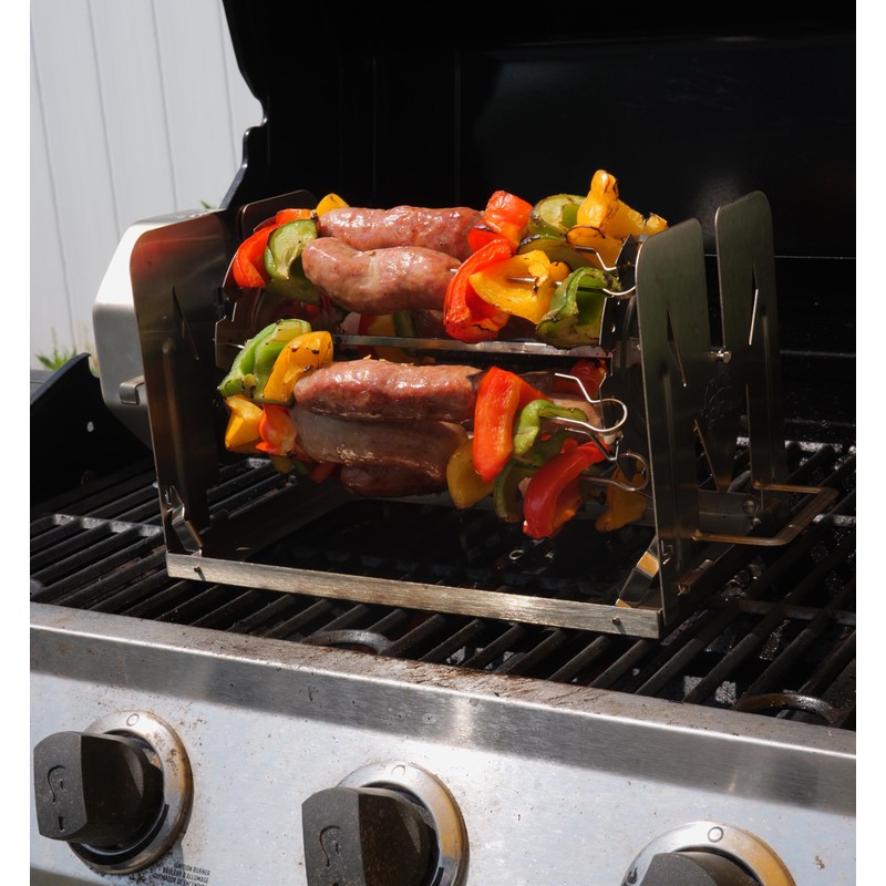 ROTO-Q 360 Skewer Set: Create Perfect Kebabs with This Rotisserie