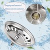 Sink Strainer Plug, 2Pack Kitchen Sink Waste Plug Drain Stopper