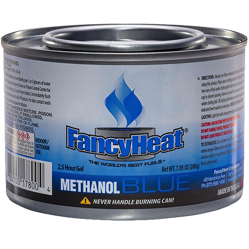 Methanol 7-Ounce Entertainment Cooking Fuel, 12 -Pack Gel Chafing Cans