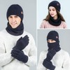 Maylisacc - Juego de 3 guantes térmicos de invierno para