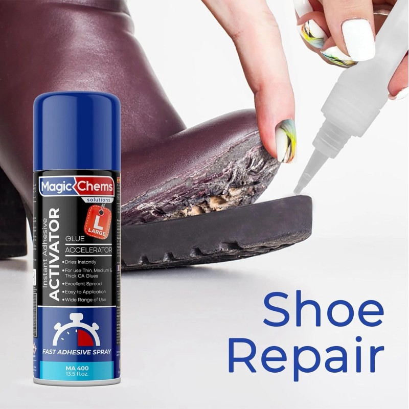 Magic Chems CA Glue with Activator Kit (4 x 1.7