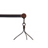 Creative Co-Op Black Decorative Antique Iron Balance Scale with Bird