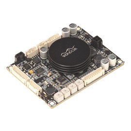 2 X 50W Audio Amplifier Board with ADAU1701 DSP Integrated DC10-26V Stereo Class D Amp Board Dual Channels 2 Channels 2.1 4.0 System Amplifier Module for DIY Home Theater Store Speakers JAB3-250