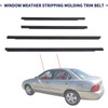 Window Weather Stripping Molding Trim Belt Compatible with Nissan Sentra