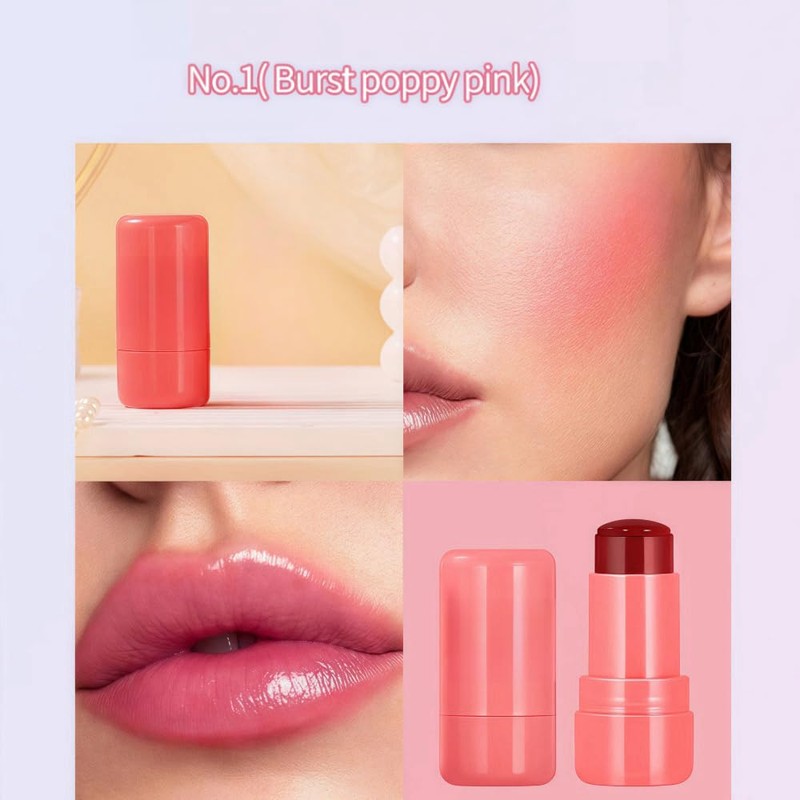 LiangNiShi Cheek & Lip Jelly, Multifunctional, Jelly Blush & Lip