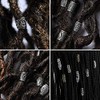 Juego de cuentas para barba y rastas con herramienta para