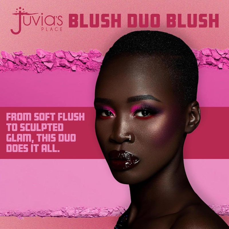 Juvia's Place Blushed Duo Blush Volume4 - Two Tone Pigmented