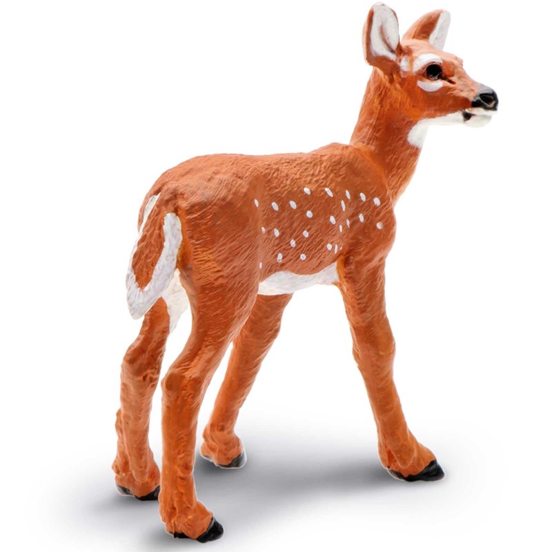 Safari Ltd. Whitetail Doe Figurine - Lifelike 4.3" Model Figure