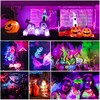 YC Ultraviolet Black Light Floodlight, Waterproof IP65 395-405nm UV Light