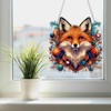 SENQAO Fox Diamond Art Hanging Kit for Adult, Special Shaped