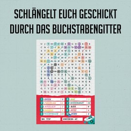 KOSMOS 682491 Wömmeln, entertaining word search game, for 1-8 people, from 10 years, ideal for on the go, family game, party game, travel game, souvenir