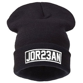 4sold Comme des down Beanie Hat in Black, Jor23an (White)